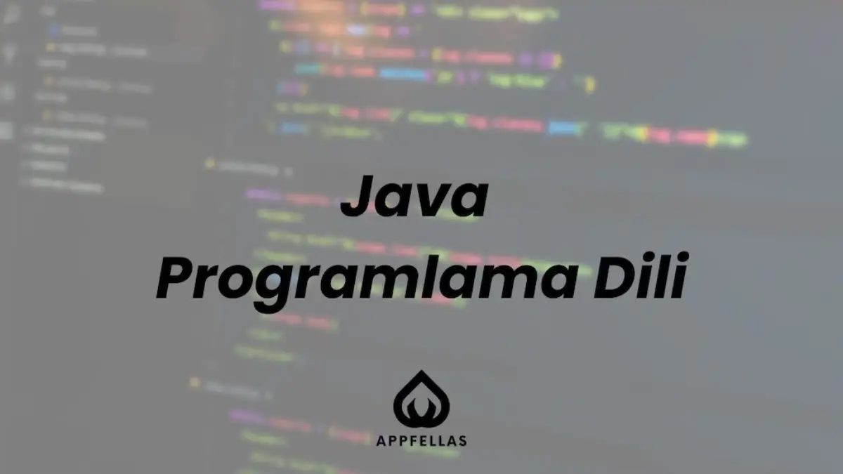 Java Programlama Dili