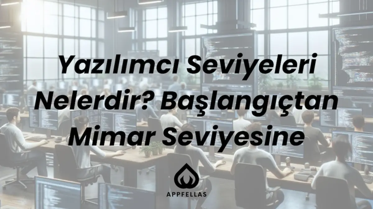 Yazılımcı Seviyeleri Nelerdir? Stajyerden Mimara