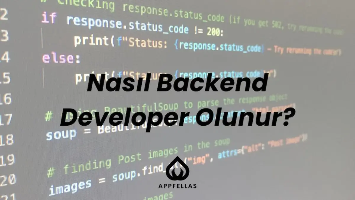 Backend Developer Nasıl Olunur?