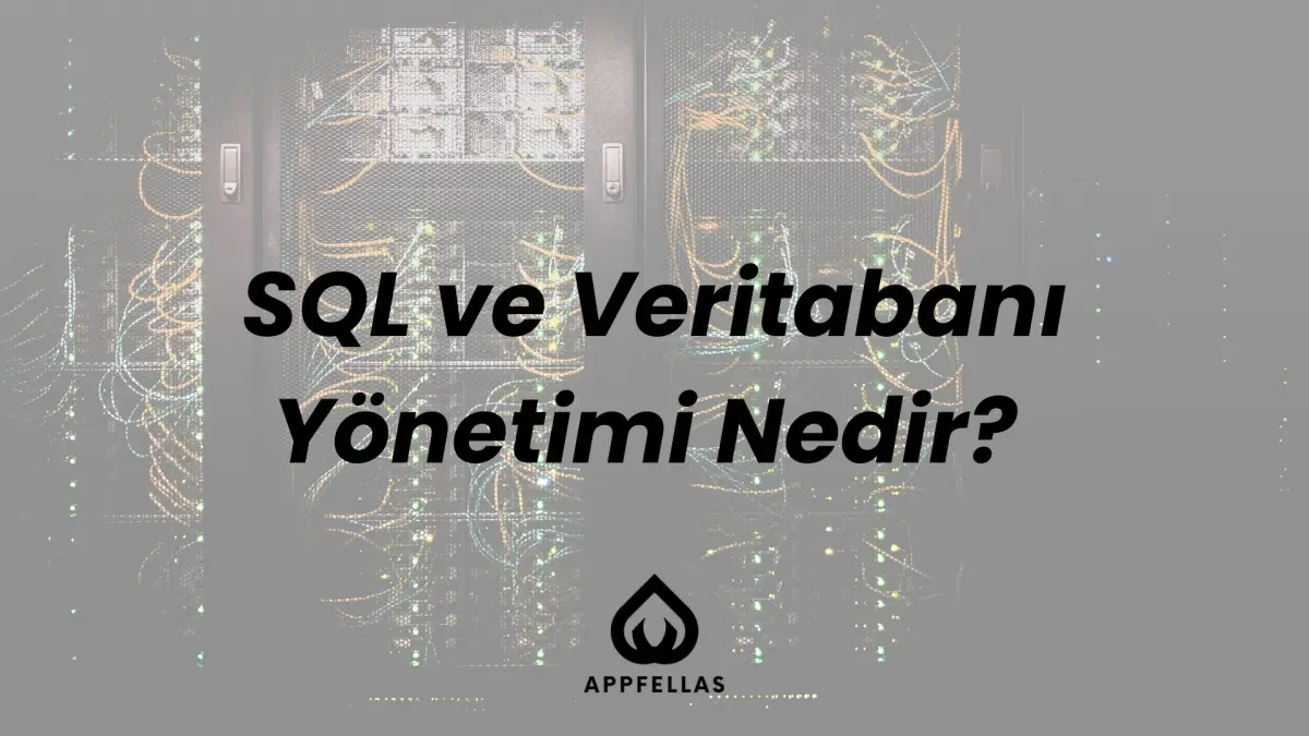 SQL ve Veritabanı Yönetimi Nedir?