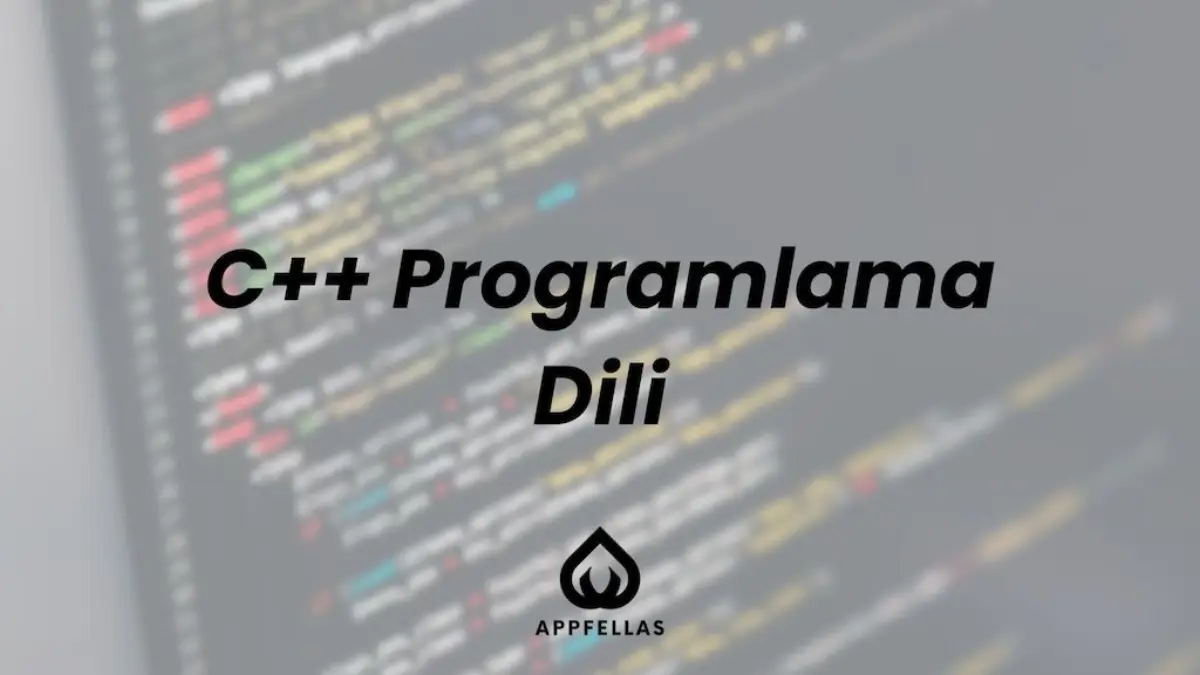 cpp programlama dili