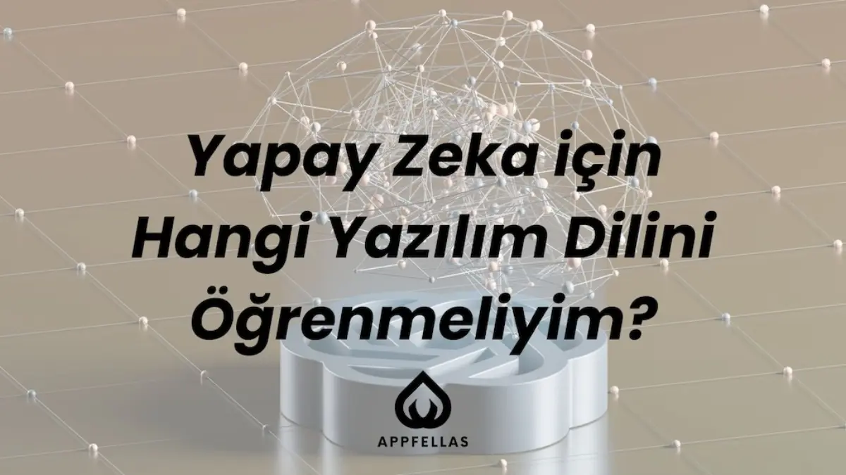 Yapay Zeka için Hangi Yazılım Dilini Öğrenmeliyim?