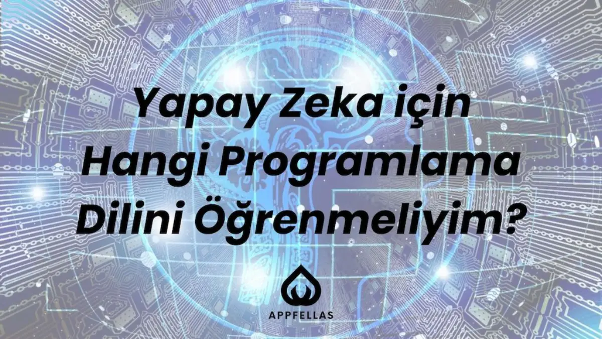 Yapay Zeka için Hangi Programlama Dilini Öğrenmeliyim?